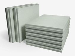 Плита гипсовая пазогребневая влагостойкая Кнауф (гидрофобизированная), 80 мм