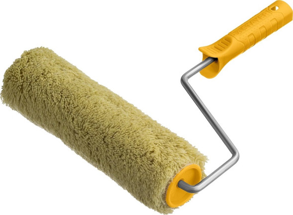 Валик из полиакрила Stayer Syntex 0321-24_z02, 48 х 240 мм, ворс 18 мм, бюгель 8 мм, с ручкой, цвет зеленый