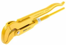 Ключ трубный рычажный, КТР №2, 1.1/2"-60мм, CrV, изогнутые губки, тип "S", Catch "REMS" /116010