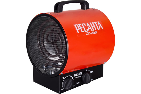 Пушка тепловая электрическая Ресанта ТЭП-2000К 67/1/7, 2,0 кВт, 220В, круглая