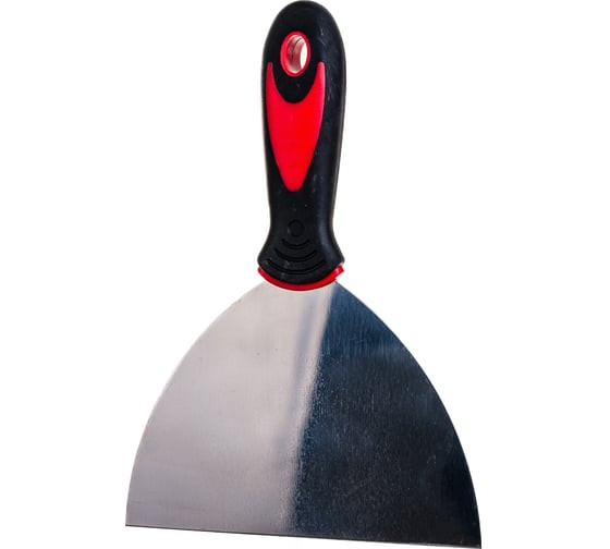 Шпательная лопатка из нержавеющей стали Startul ST1016-150 с двухкомпонентной ручкой, 150 мм