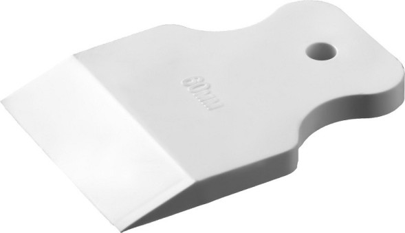 Шпатель Stayer 1027-60, белая резина, 60 мм