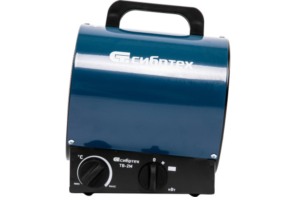 Пушка тепловая электрическая Сибртех ТВ-5 96436, 2,0 кВт, 220В, поток-420 м3/ч, тепловентилятор