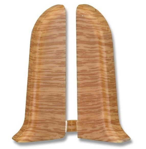 Заглушка Идеал Комфорт левая и правая, цвет  Дуб 201, 55 мм, упаковка 2 шт.