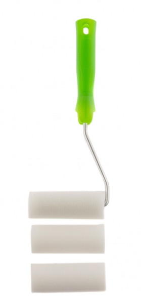 Мини-валик из поролона Сибртех 80445, 42 х 100 мм, бюгель 6 мм