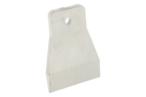 Шпатель Курс 06884, белая резина, 60 мм