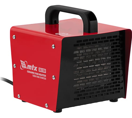 Пушка тепловая электрическая MTX SHCL-2000 96402, 2,0 кВт, 230В, поток-125 м3/ч, тепловентилятор
