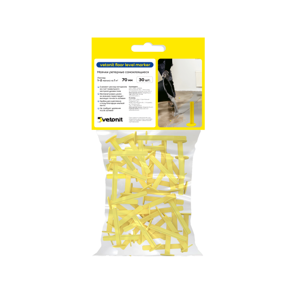 Реперные маячки Vetonit, упаковка 30 шт