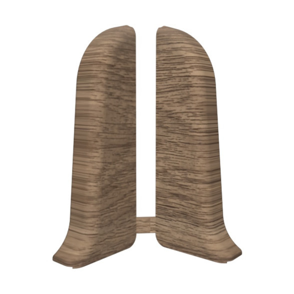 Заглушка Идеал Комфорт левая и правая, цвет Падук, 55 мм, упаковка 2 шт.