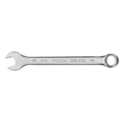 Ключ гаечный комбинированный Matrix 15163, 19 мм, CrV, полированный хром