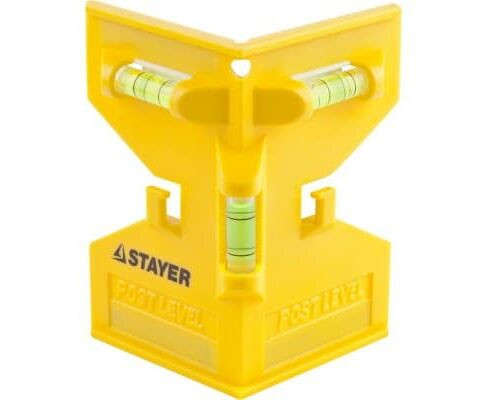 Уровень углового типа магнитный Stayer POST-Level