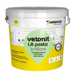 Шпаклевка Vetonit LR паста бриллиант, 5 кг