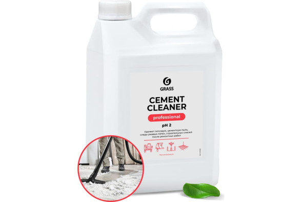 Очиститель после ремонта Grass Cement Cleaner, 5,5кг