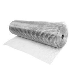 Сетка сварная оцинкованная, 6х6х0,6 мм, рулон 1х15 м