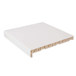 Подоконник ПВХ Bauset МПР-40, 200мм х 2,0 м, цвет белый