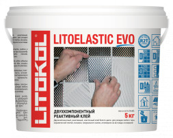 Двухкомпонентный клей Litokol Litoelastic EVO, 5 кг