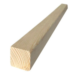 Брусок строганный сухой, 1 сорт, профилированный, 50 х 50 х 3 м