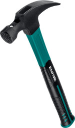 Молоток-гвоздодер Kraftool Fiberglass 20265-56_z01, 560 гр, кованый, двухкомпонентная фибергласовая рукоятка