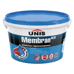 Мембрана гидроизоляционная Unis Blue Membran, 4 кг