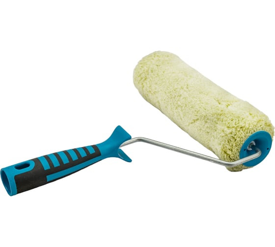 Валик из полиакрила Matrix 80656 с двухкомпонентной ручкой, 48 х 250 мм, ворс 18 мм, бюгель 6 мм, цвет зеленый