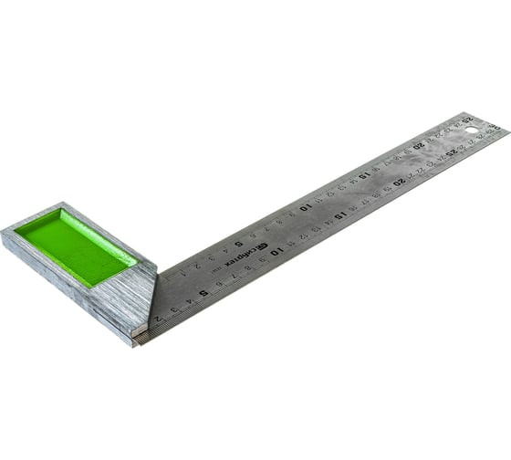 Угольник металлический Сибртех 32361, 300 мм