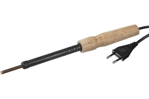 Паяльник электрический ЭПЦН 55407-65, 65Вт, деревянная рукоятка