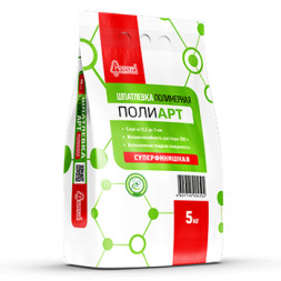 Полимерная шпатлевка Полиарт, 5 кг