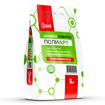 Полимерная шпатлевка Полиарт, 5 кг
