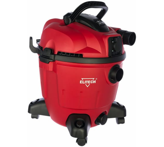 Пылесос промышленный Elitech ПС 1235А, 1200 Вт