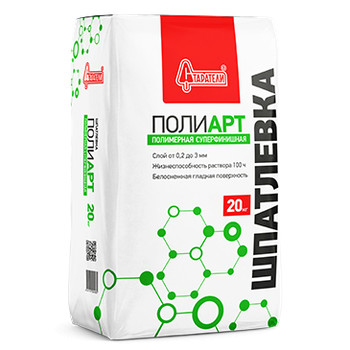 Полимерная шпатлевка Старатели Полиарт, 20 кг