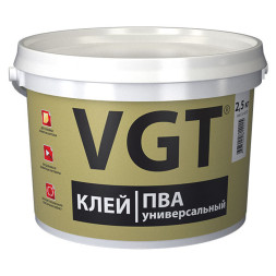 Клей VGT ПВА Универсальный, 2,5 кг