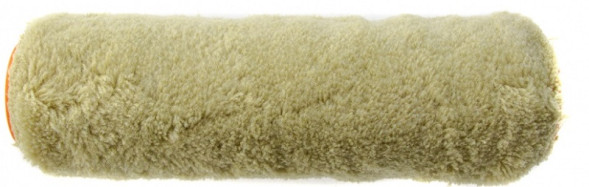 Валик из полиакрила Сибртех Фасадные работы 80212 сменный, 48 х 250 мм, ворс 18 мм, бюгель 6 мм, цвет зеленый