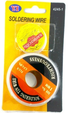 Припой с канифолью 1,0 м, артикул 4245-1