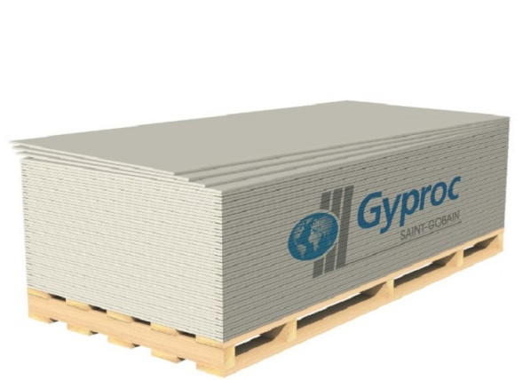 Гипсовая строительная плита Gyproc Оптима, 3000 х 1200 х 12,5 мм