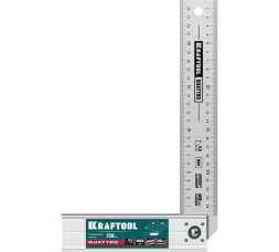 Угольник металлический складной Kraftool 3444, нержавеющая сталь, 250 мм