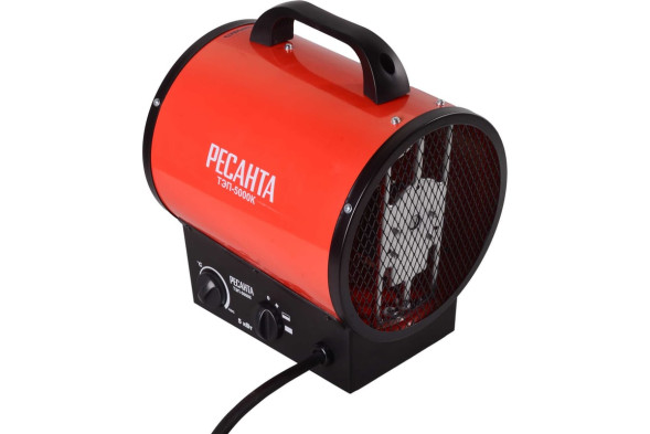 Пушка тепловая электрическая Ресанта ТЭП-5000К 67/1/25, 5,0 кВт, 380В, круглая