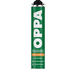 Пена монтажная профессиональная Oppa, всесезонная, 750 мл