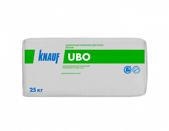 Ровнитель для пола цементный Кнауф UBO, 25кг