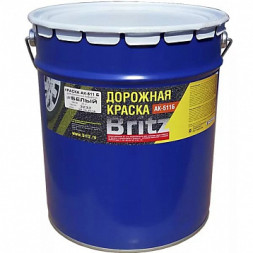 Эмаль для дорожной разметки АК-511 Britz, белая, 25 кг