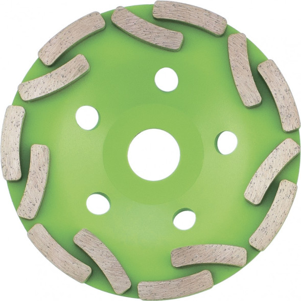 Чашка алмазная зачистная двухрядная Сибртех 72955, 125 мм