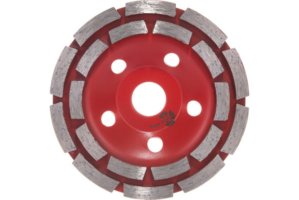 Чашка алмазная зачистная двухрядная Trio-Diamond TCW153, 125 мм