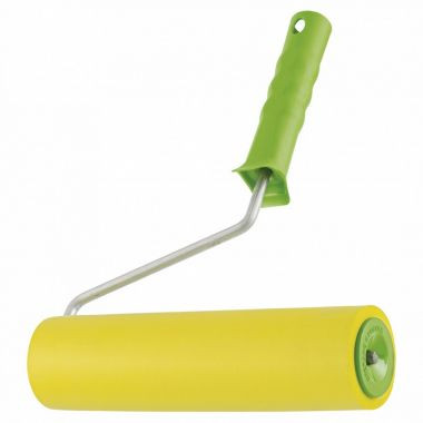 Валик прижимной резиновый Сибртех 81035 с ручкой диаметром 8 мм, 240 мм