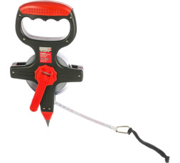 Рулетка геодезическая Matrix Master 31443, 30 м х 12,5 мм, стальная лента, открытый корпус