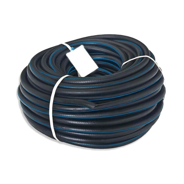 Рукав газосварочный черный с синей полосой (кислород) D=9,0 мм, 3 класс, бухта 50 м