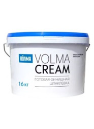Финишная готовая шпатлевка Волма Cream, 16 кг