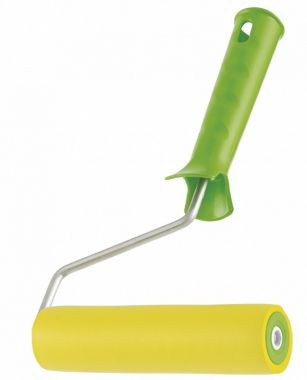 Валик прижимной резиновый Сибртех 81033 с ручкой диаметром 6 мм, 150 мм