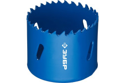 Коронка по металлу Зубр Эксперт 29531-054_z01, 54 х 38 мм, Bimetall, Р6М5, посадка 1/2"