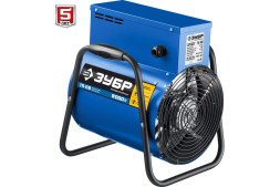 Пушка тепловая электрическая Зубр Профессионал ТП-П9, 9,0 кВт, 380В, круглая