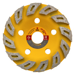 Чашка алмазная зачистная турбо Denzel 72970, 125 мм