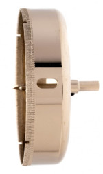 Сверло алмазное по керамике и стеклу Сибртех 72734, 110x55 мм, центрирующее сверло, шестигранный хвостовик